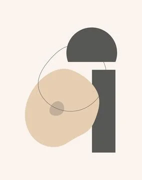 Abstract design with doodles Stock Illustration