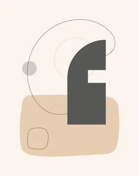 Abstract design with doodles Stock Illustration