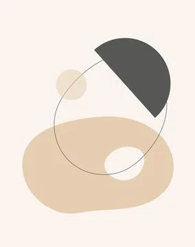 Abstract design with doodles Stock Illustration