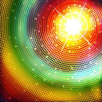 Abstract design dots background Stock Illustration