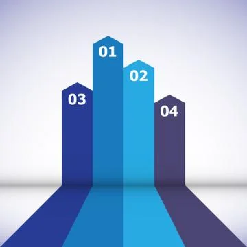 Abstract design element with blue lines Stock Illustration