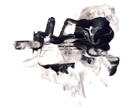 Abstract design element isolated on white Stock Illustration