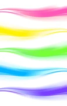 Abstract design element, web wave banner/header Illustrazione stock