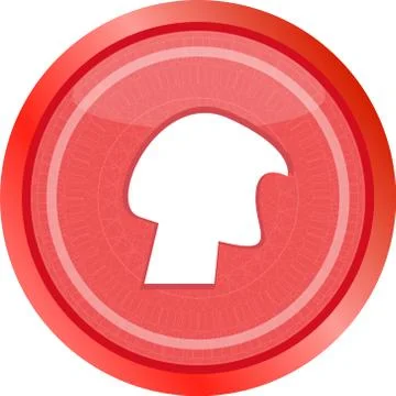 Abstract design elements - icon or button . Flat sign isolated on white backg Illustrazione stock