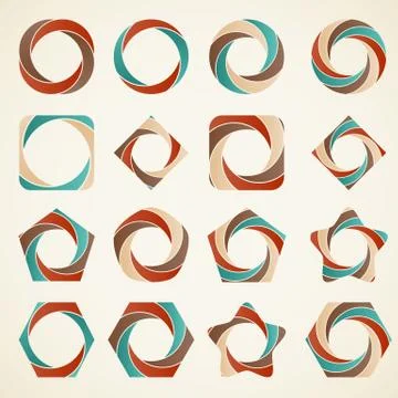 Abstract design elements, Stock Illustration