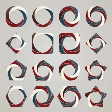 Abstract design elements, Stock Illustration