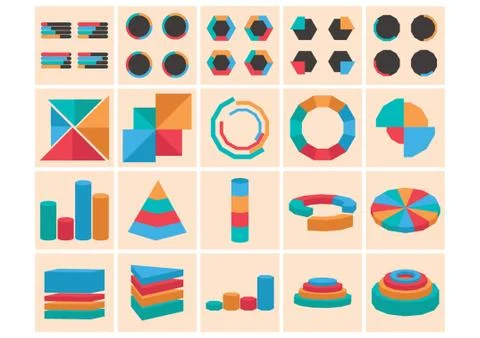 Abstract Design Elements 스톡 일러스트