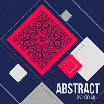 Abstract design elements. Vector background design templates for your design Stock Illustration