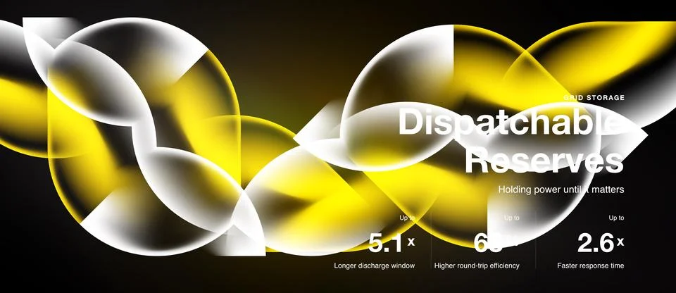 Abstract design features flowing shapes, yellow hues, white highlights. Text Stock Illustration