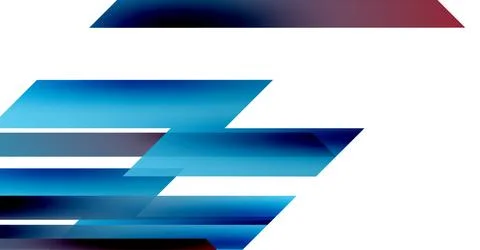 Abstract design features layered blue, maroon rectangles. Minimalist composition イラスト素材