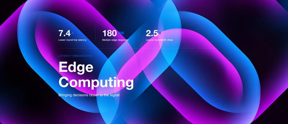 Abstract design features vibrant overlapping circles. Numbers highlight laten Stockillustratie