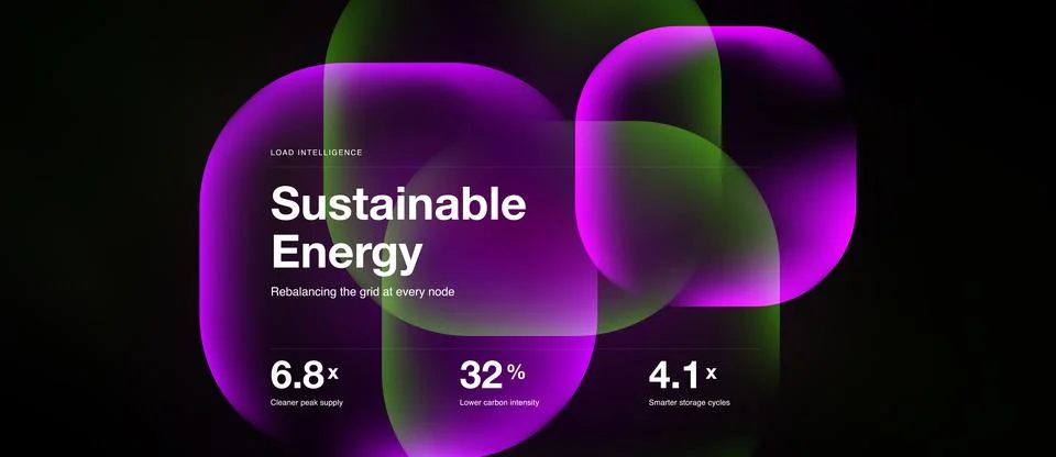 Abstract design features vibrant purple shapes over black background. Text イラスト素材