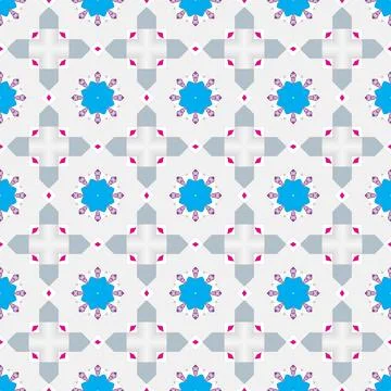 Abstract design featuring an intricate and unique pattern of geometric shapes Illustrazione stock