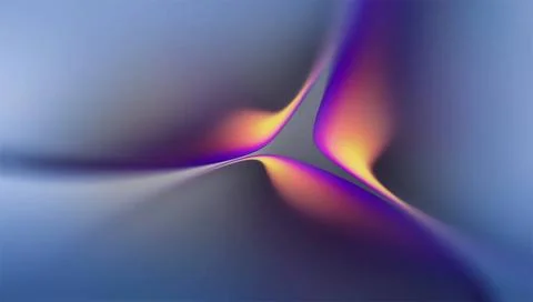 Abstract Design Featuring Vibrant Colors and Soft Curves Abstract Design F... Stock-Fotos