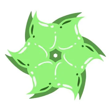 Abstract design flat element illustration Stock Illustration