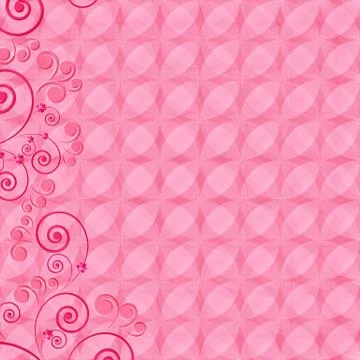 Abstract design floral background. Stock Illustration
