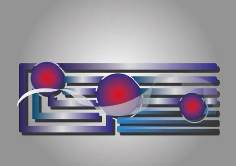 Abstract design Stock Illustration