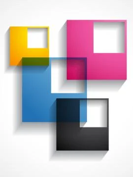 Abstract design illustration Illustrazione stock