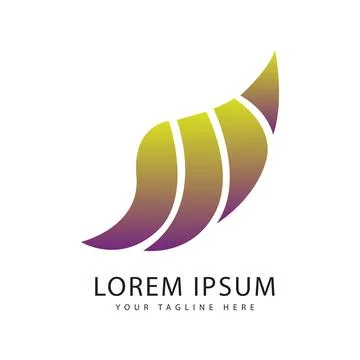 Abstract design logo Stock Illustration
