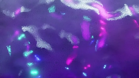 Abstract Design Pattern With Waves Loop Stock Footage 221516732