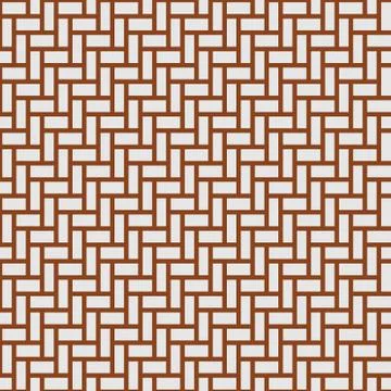 Abstract design with a pattern of white rectangles with brown borders Stock Illustration