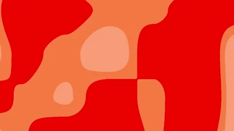 Abstract design of red and orange shapes. Stock Footage 295670454