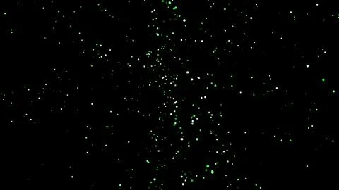 Abstract design with scattered light particles. Stock Illustration