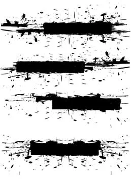 Abstract design for text. Stock Illustration