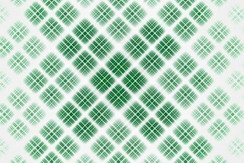 Abstract design white and green gradient grid Stock Illustration