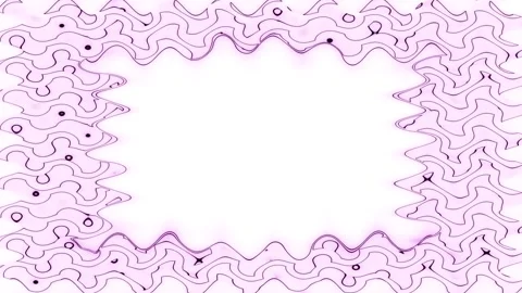 Abstract Design with White Background Stock Footage 284391885