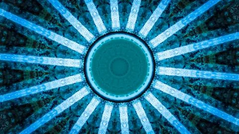 Abstract designed shiny blue pattern background Illustrazione stock