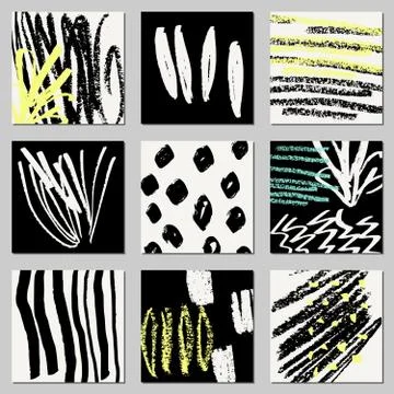 Abstract Designs Collection Stock-Illustration