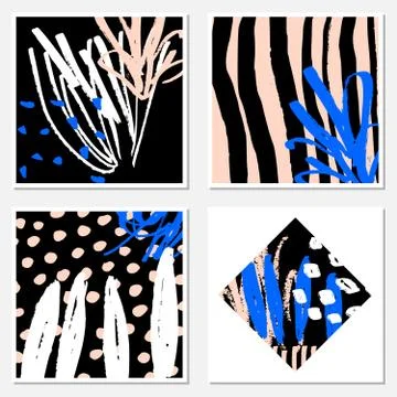 Abstract Designs Collection Illustrazione stock