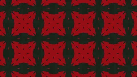 Abstract detailed loopable grey/red pattern background animation. 4k UHD. Stock Footage 145339067