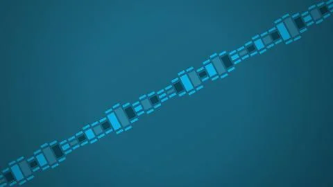 Abstract Diagonal Blue Geometric Shape Design Stock Illustration