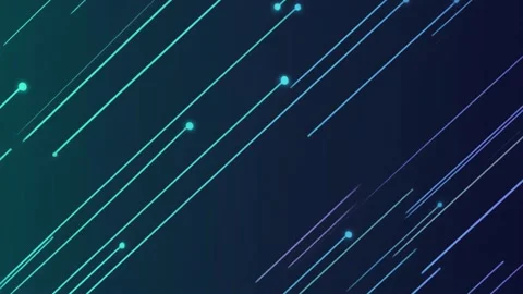 Abstract Diagonal Data Stream Lines and Digital Particle Motion 4K Stock Footage 328785924