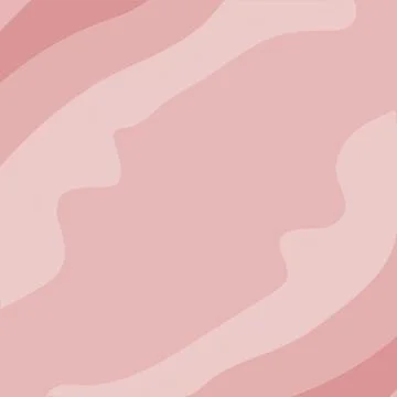 Abstract diagonal frame with top and bottom pattern of wavy lines in trendy soft Illustrazione stock
