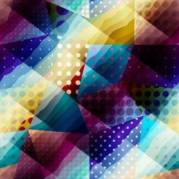 Abstract diagonal geometric pattern Illustrazione stock