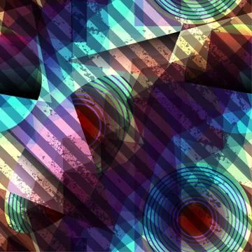 Abstract diagonal geometric pattern Illustrazione stock
