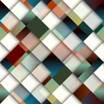 Abstract diagonal geometric pattern of rectangles. Stock Illustration