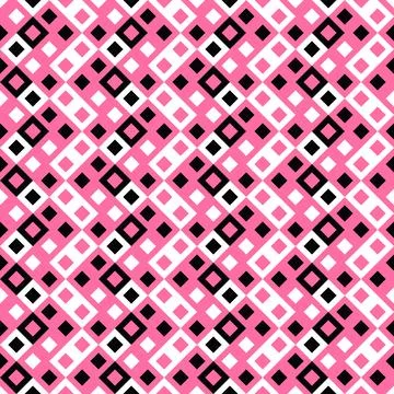 Abstract diagonal geometrical threetone square pattern background Stock Illustration