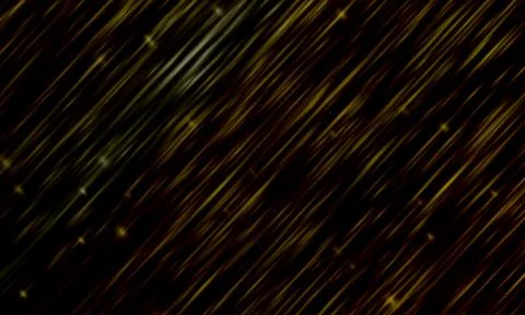 Abstract diagonal glowing light streaks on black background. dark lines. Stock Illustration