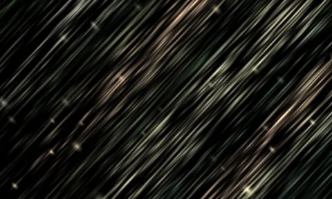 Abstract diagonal glowing light streaks on black background. smooth texture. Stock-Illustration