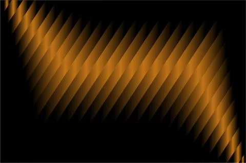 Abstract diagonal golden stripe background with black gradient luxury metal.. Illustrazione stock