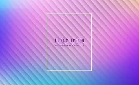 Abstract diagonal on gradient colorful background Stock Illustration