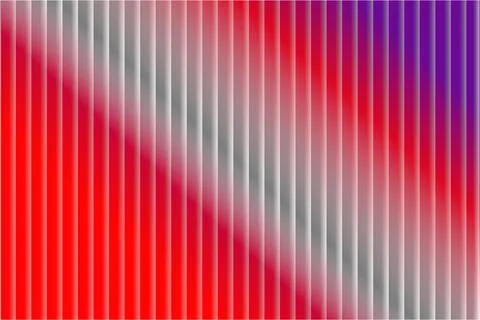 Abstract diagonal gradient stripes background with red purple and silver me.. Stock Illustration