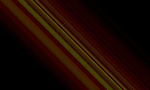 Abstract diagonal light red and yellow stripe lines on black background. Stock Illustration