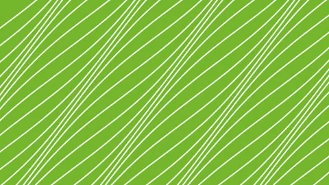 Abstract Diagonal Lines Animation Lime Green and White Geometric Pattern Stock Footage 300337908