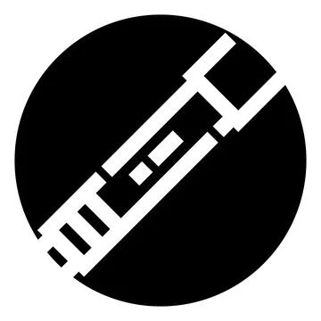 Abstract diagonal lines creating a circular icon Illustrazione stock