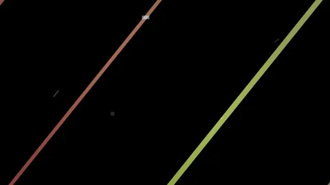 Abstract diagonal lines in motion with subtle particle effects during a dar.. Stock Footage 340909973